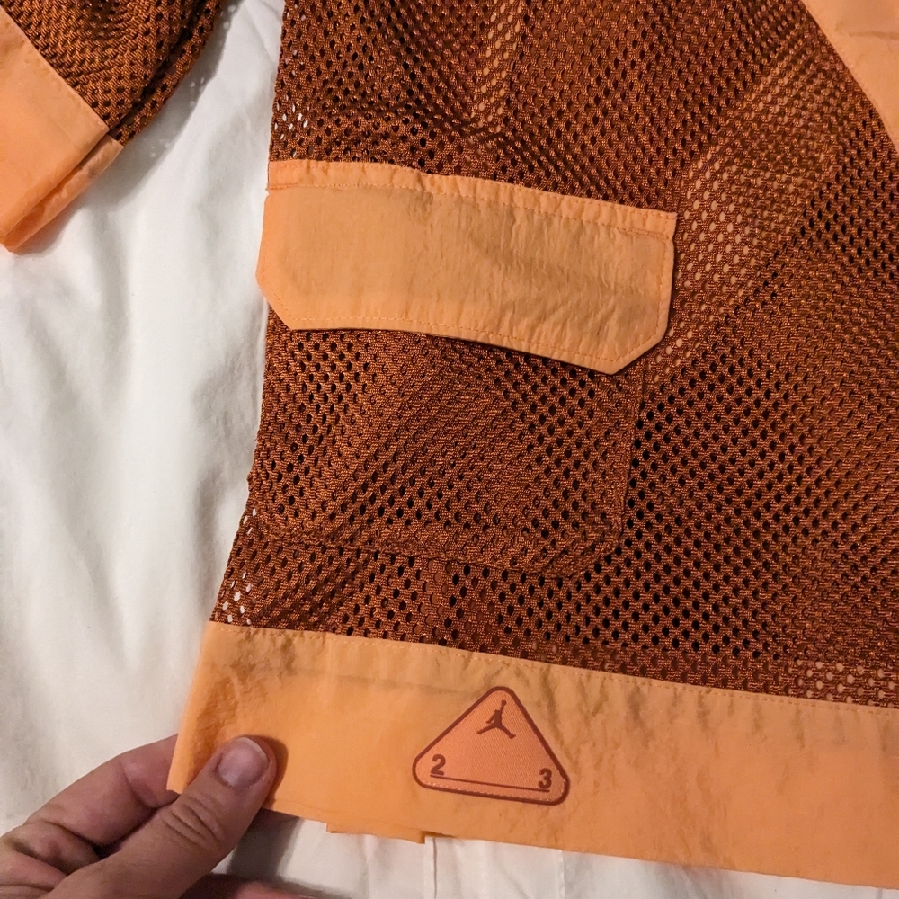 Nike Air Jordan Mesh Wrap Oversized Top - Picture 2 of 5